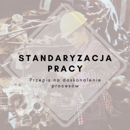 <span style='font-size:32px;font-weight:bold;'>Standaryzacja pracy</span> <p><p style='color:#7A7A7A;font-style:italic;font-size:18px;'>Prosty przepis na doskonalenie procesów</p></p>
